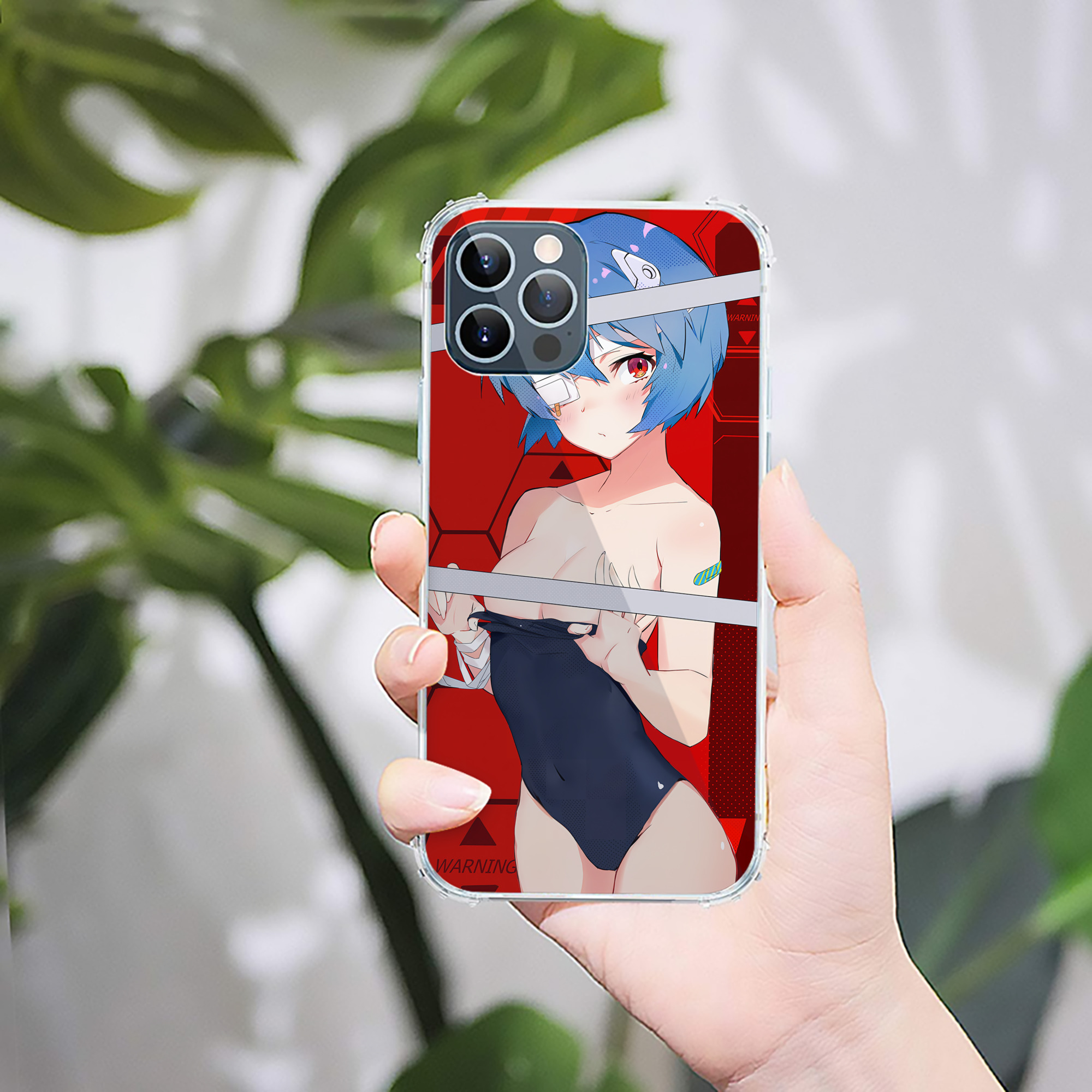 （画像用） EVA 新世紀エヴァンゲリオン 【iPhone 12シリーズ対応】透明スマホケース（クリアソフトケース）